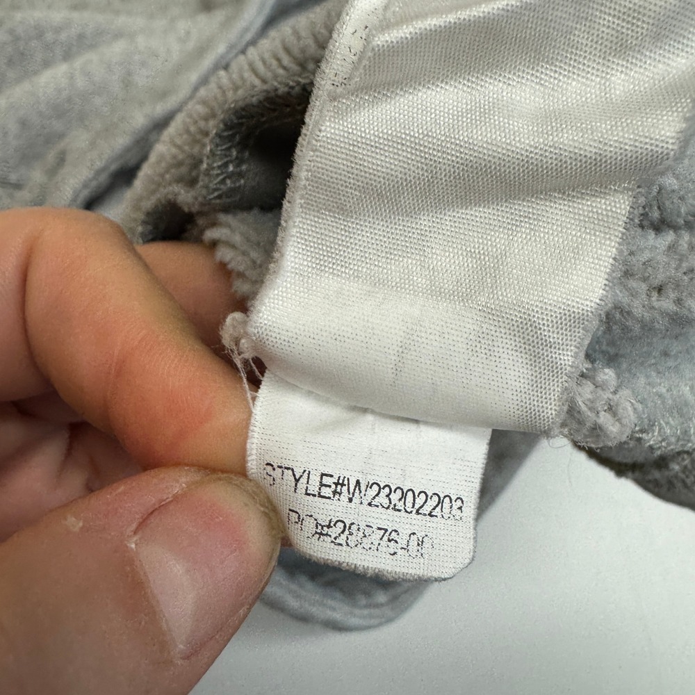 Prana Sweatshirt Womens Small Gray Pullover Snap Neck Fleece Lined - Picture 7 of 11